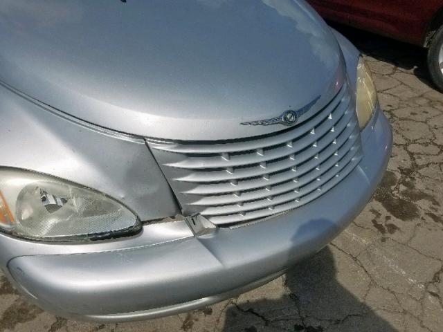 3C4FY58B75T607481 - 2005 CHRYSLER PT CRUISER SILVER photo 9