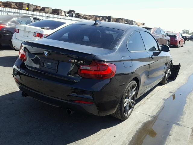 WBA1J7C58EV253351 - 2014 BMW M235I BLACK photo 4