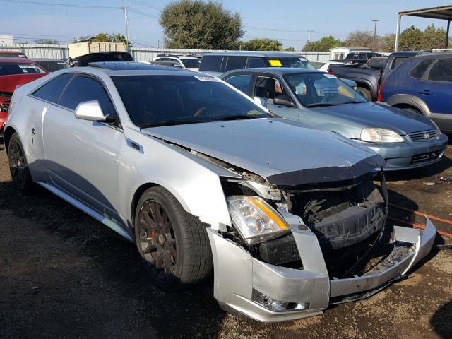 1G6DP1ED4B0103202 - 2011 CADILLAC CTS PREMIU SILVER photo 1