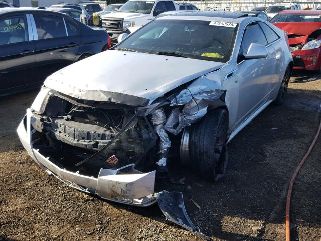 1G6DP1ED4B0103202 - 2011 CADILLAC CTS PREMIU SILVER photo 2