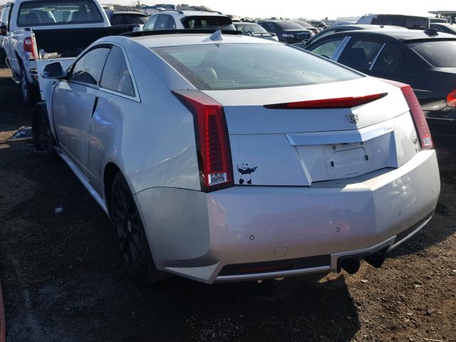 1G6DP1ED4B0103202 - 2011 CADILLAC CTS PREMIU SILVER photo 3