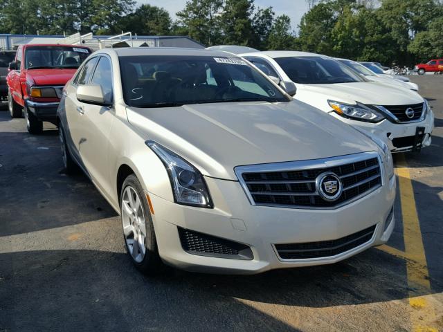 1G6AA5RA0D0146773 - 2013 CADILLAC ATS TAN photo 1