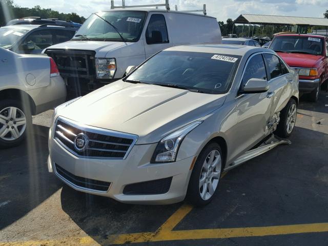 1G6AA5RA0D0146773 - 2013 CADILLAC ATS TAN photo 2