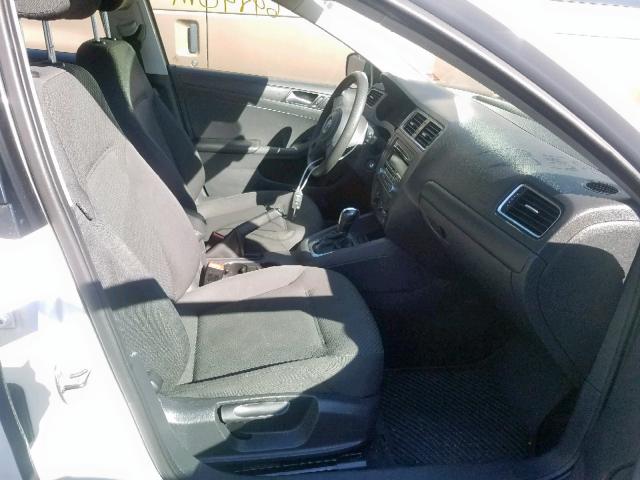 3VW2K7AJ3DM296179 - 2013 VOLKSWAGEN JETTA BASE WHITE photo 5