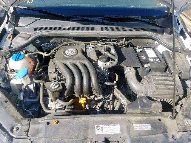 3VW2K7AJ3DM296179 - 2013 VOLKSWAGEN JETTA BASE WHITE photo 7
