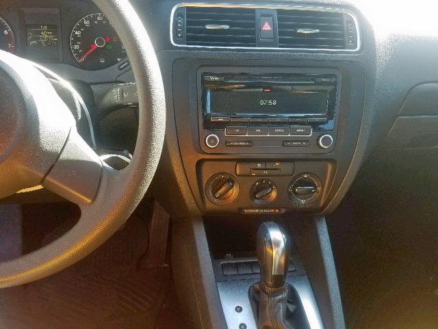 3VW2K7AJ3DM296179 - 2013 VOLKSWAGEN JETTA BASE WHITE photo 9