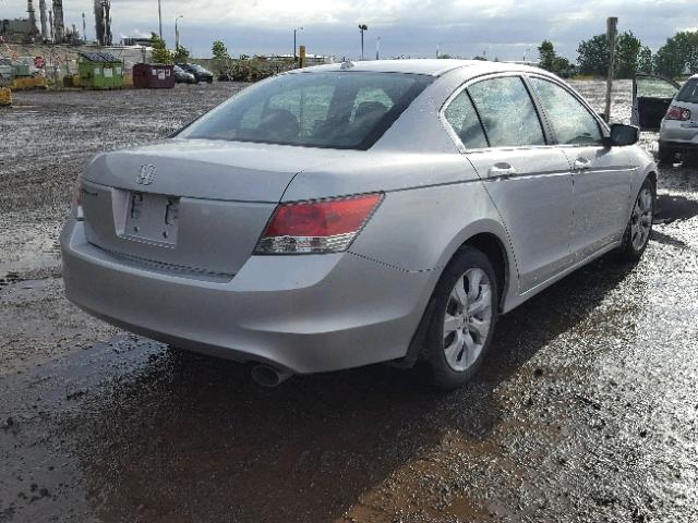 1HGCP2F83AA805439 - 2010 HONDA ACCORD EXL SILVER photo 4