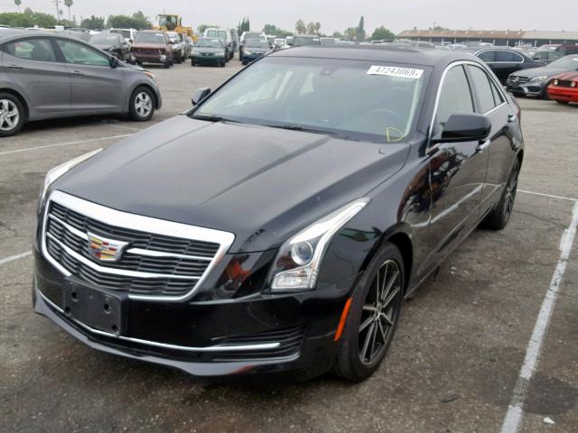 1G6AA5RX4F0107613 - 2015 CADILLAC ATS BLACK photo 2