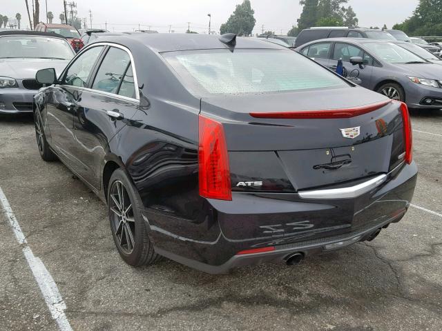 1G6AA5RX4F0107613 - 2015 CADILLAC ATS BLACK photo 3