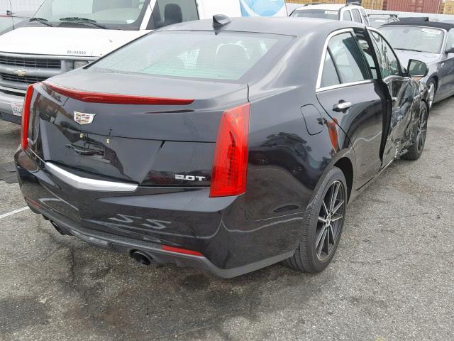 1G6AA5RX4F0107613 - 2015 CADILLAC ATS BLACK photo 4