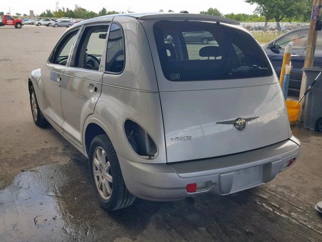 3A4GY5F98AT143612 - 2010 CHRYSLER PT CRUISER SILVER photo 3