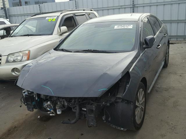 5NPE34AF7FH089682 - 2015 HYUNDAI SONATA SPO BLACK photo 2