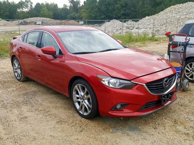 JM1GJ1W64E1137330 - 2014 MAZDA 6 GRAND TO RED photo 1