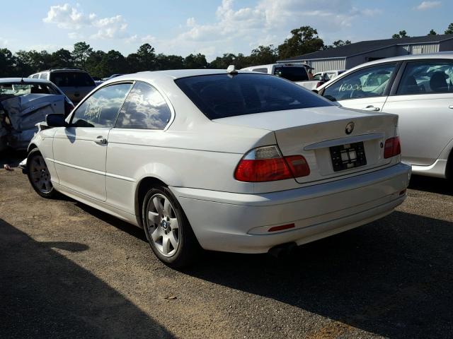 WBABV13484JT22851 - 2004 BMW 325 CI SUL WHITE photo 3