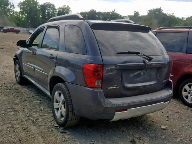 2CKDL73F376009836 - 2007 PONTIAC TORRENT GRAY photo 3