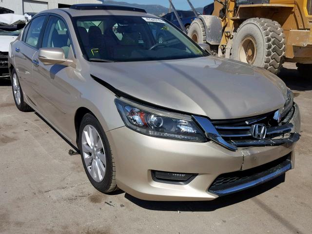 1HGCR2F80FA147130 - 2015 HONDA ACCORD EXL BEIGE photo 1