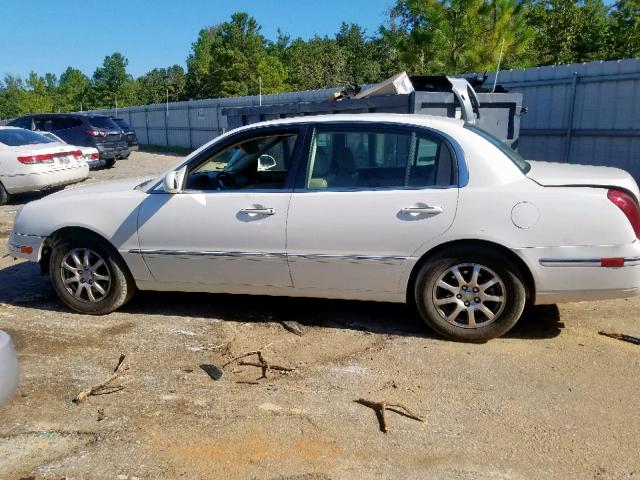 KNALD125875123264 - 2007 KIA AMANTI WHITE photo 9