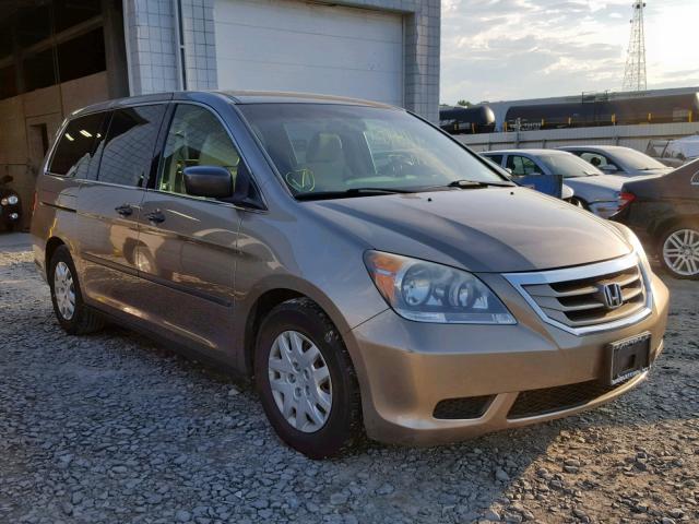 5FNRL382X8B009842 - 2008 HONDA ODYSSEY LX GOLD photo 1