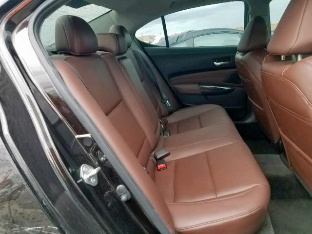 19UUB2F58FA024397 - 2015 ACURA TLX TECH BURGUNDY photo 6