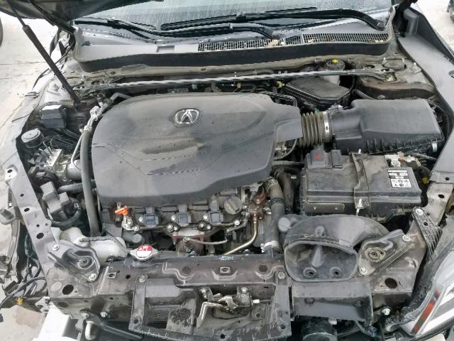 19UUB2F58FA024397 - 2015 ACURA TLX TECH BURGUNDY photo 7