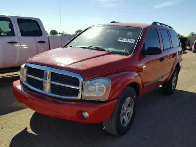 1D4HB48N06F152101 - 2006 DODGE DURANGO SL RED photo 2