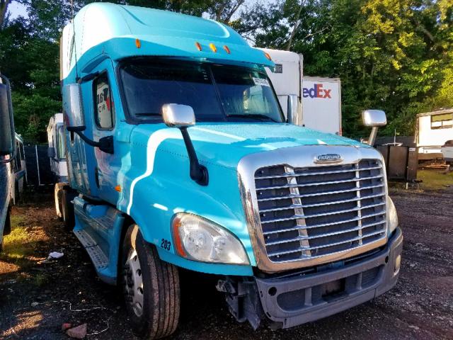 1FUJGLBG4DSBC0882 - 2013 FREIGHTLINER CASCADIA 1 TEAL photo 1