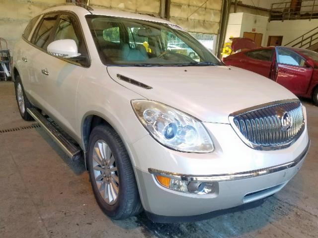 5GAKVCED8CJ323798 - 2012 BUICK ENCLAVE WHITE photo 1