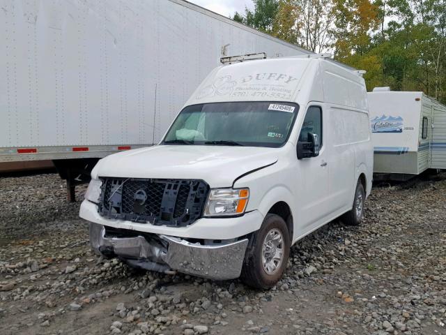 1N6AF0LY6GN800641 - 2016 NISSAN NV 2500 S WHITE photo 2