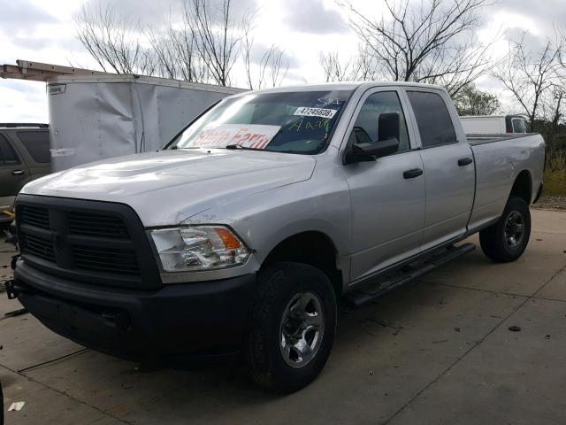 3C6UD5HL7CG285031 - 2012 DODGE RAM 2500 S ვერცხლისფერი ფოტო 2
