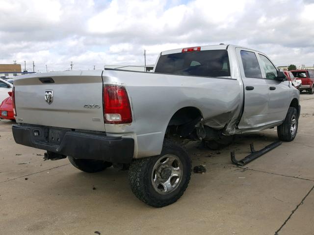3C6UD5HL7CG285031 - 2012 DODGE RAM 2500 S ვერცხლისფერი ფოტო 4