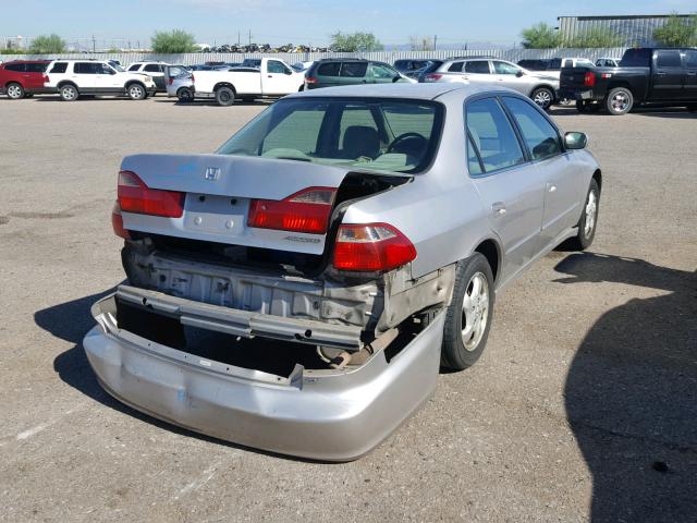 1HGCG5652WA228613 - 1998 HONDA ACCORD EX SILVER photo 4