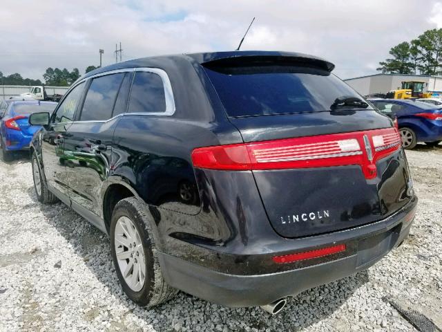 2LMHJ5NK2EBL51957 - 2014 LINCOLN MKT BLACK photo 3