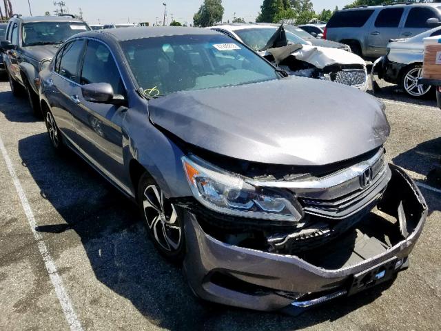 1HGCR2F37GA191616 - 2016 HONDA ACCORD LX CHARCOAL photo 1