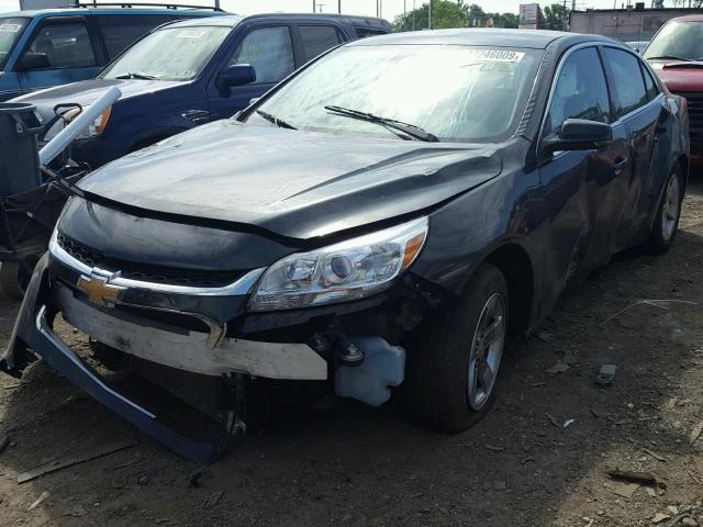 1G11C5SL6EF152362 - 2014 CHEVROLET MALIBU 1LT GRAY photo 2