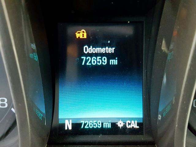 1G11C5SL6EF152362 - 2014 CHEVROLET MALIBU 1LT GRAY photo 8