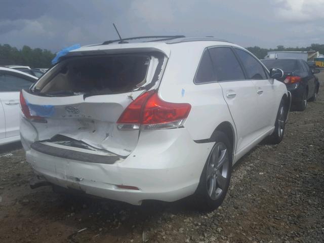 4T3BK11A99U015010 - 2009 TOYOTA VENZA BASE WHITE photo 4