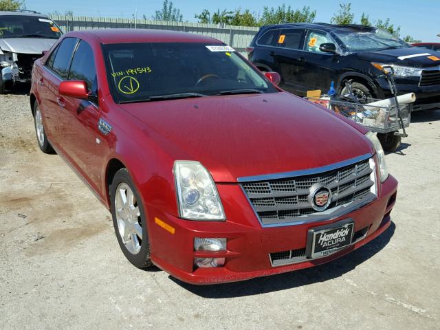 1G6DC67A680194543 - 2008 CADILLAC STS MAROON photo 1