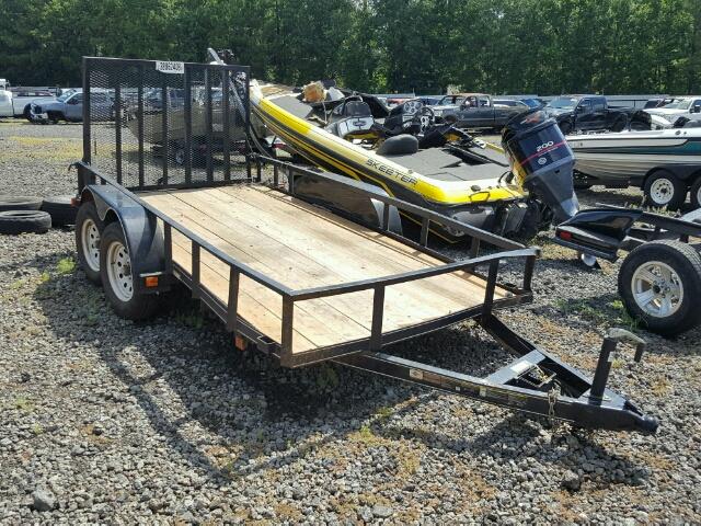 4YMBU1420HT043422 - 2017 UTILITY TRAILER BLACK photo 1