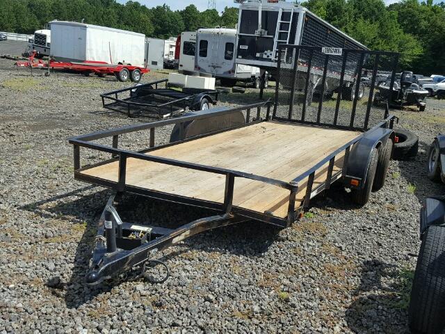 4YMBU1420HT043422 - 2017 UTILITY TRAILER BLACK photo 2