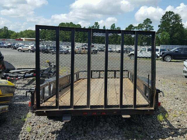 4YMBU1420HT043422 - 2017 UTILITY TRAILER BLACK photo 6