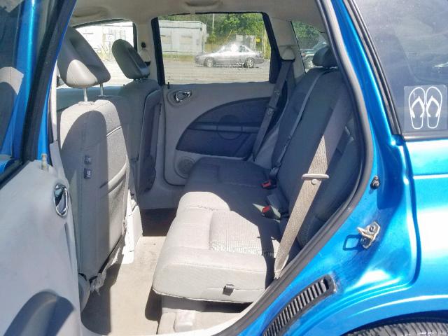 3A8FY58B28T114871 - 2008 CHRYSLER PT CRUISER BLUE photo 6