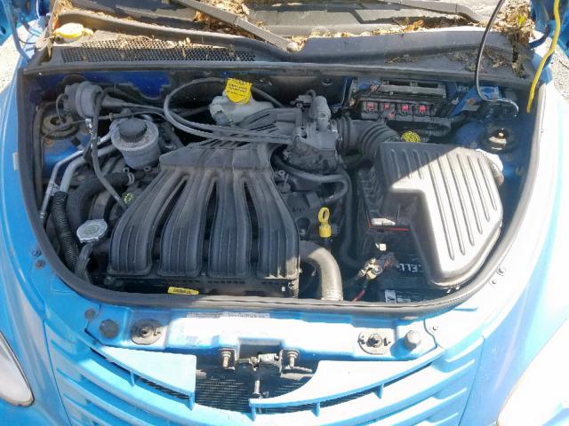 3A8FY58B28T114871 - 2008 CHRYSLER PT CRUISER BLUE photo 7