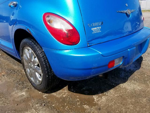 3A8FY58B28T114871 - 2008 CHRYSLER PT CRUISER BLUE photo 9