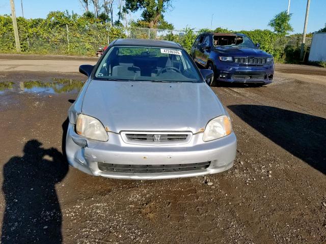 2HGEJ6434WH014676 - 1998 HONDA CIVIC DX SILVER photo 9