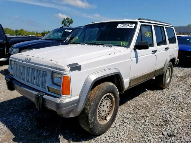 1J4FT78S1PL580538 - 1993 JEEP CHEROKEE C WHITE photo 2