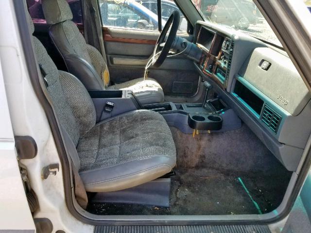 1J4FT78S1PL580538 - 1993 JEEP CHEROKEE C WHITE photo 5