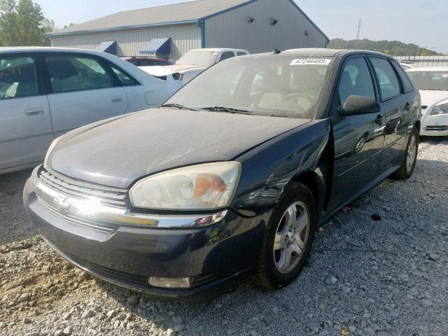 1G1ZU64805F340874 - 2005 CHEVROLET MALIBU MAX ლურჯი ფოტო 2