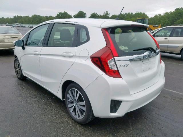 JHMGK5H75GX032918 - 2016 HONDA FIT EX WHITE photo 3