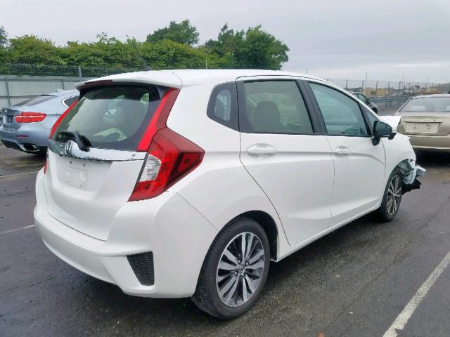 JHMGK5H75GX032918 - 2016 HONDA FIT EX WHITE photo 4