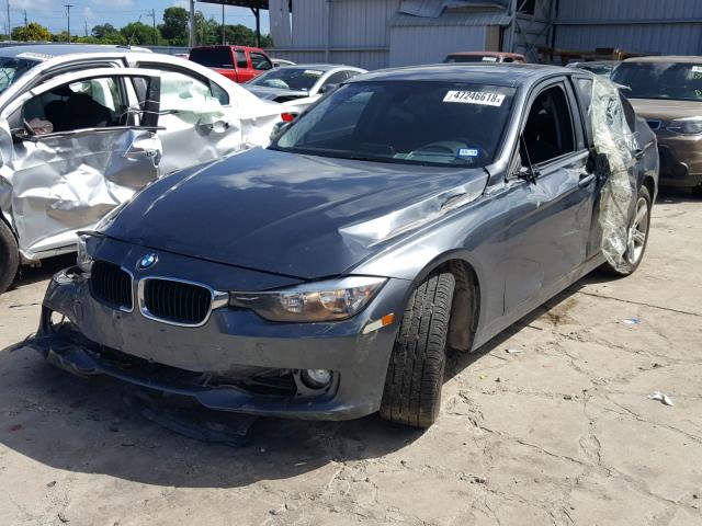 WBA3C3G5XFNS74337 - 2015 BMW 320 I GRAY photo 2